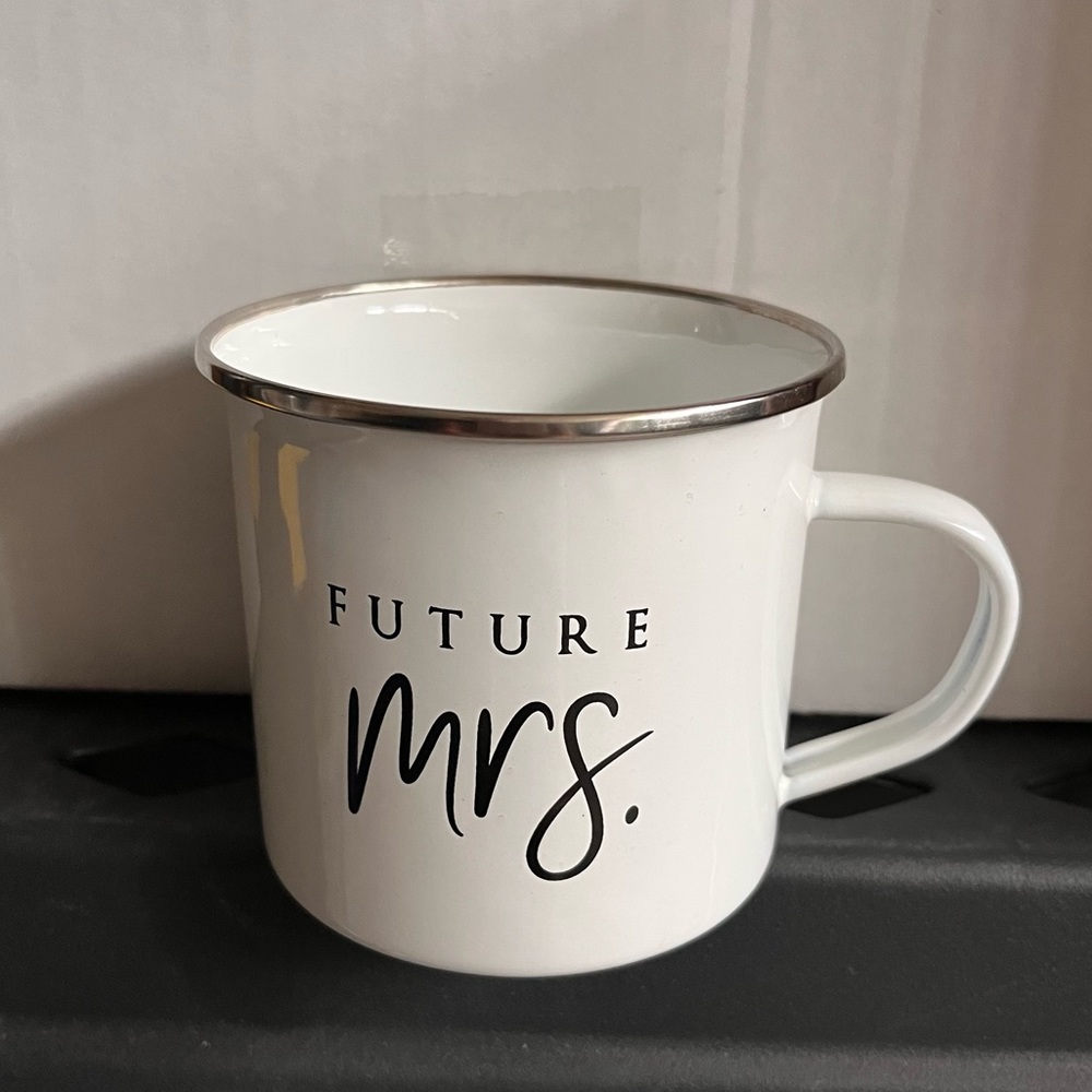 Personalized Mrs. Aluminum Camp Mug